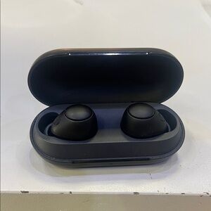 Sony Wireless Earbuds with Charging Case - Black
